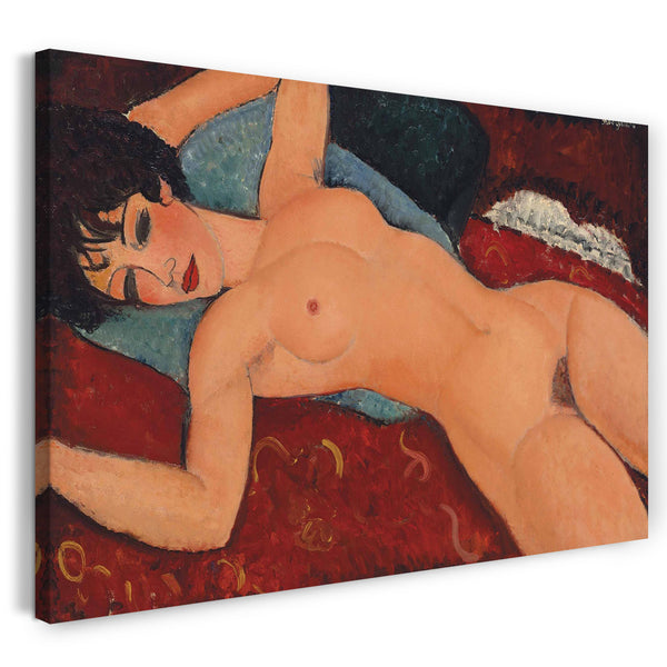 Leinwandbild Amedeo Modigliani - Nu couché