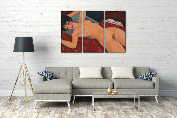 Leinwandbild Amedeo Modigliani - Nu couché