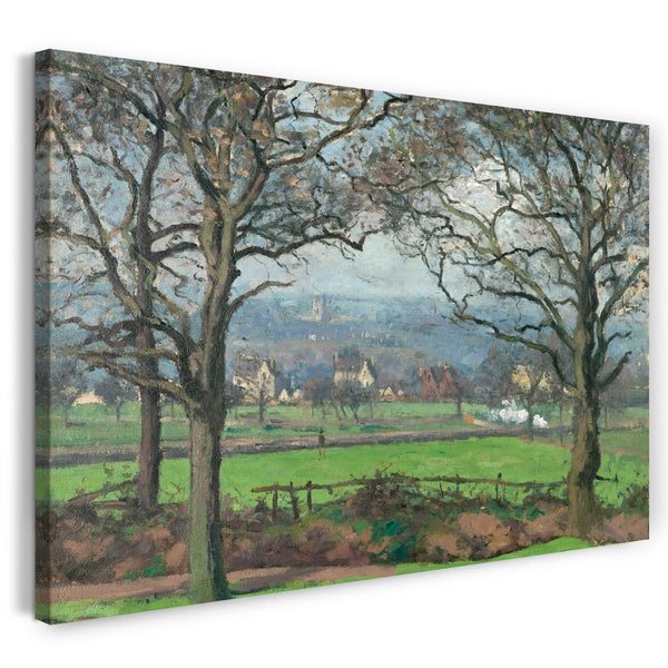 Leinwandbild Camille Pissarro - Near Sydenham Hill, Looking towards Lower Norwood