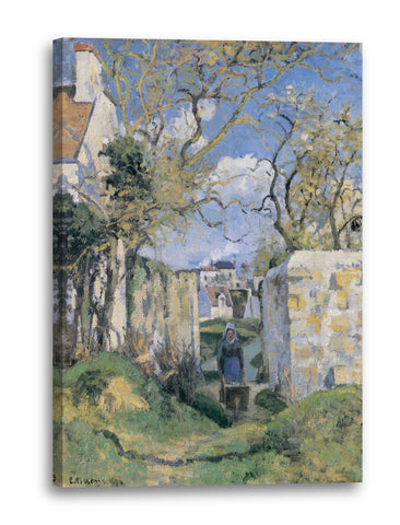 Leinwandbild Camille Pissarro - Landscape from Pontoise