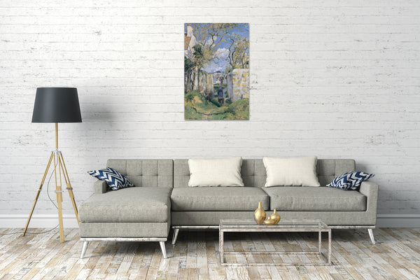 Leinwandbild Camille Pissarro - Landscape from Pontoise