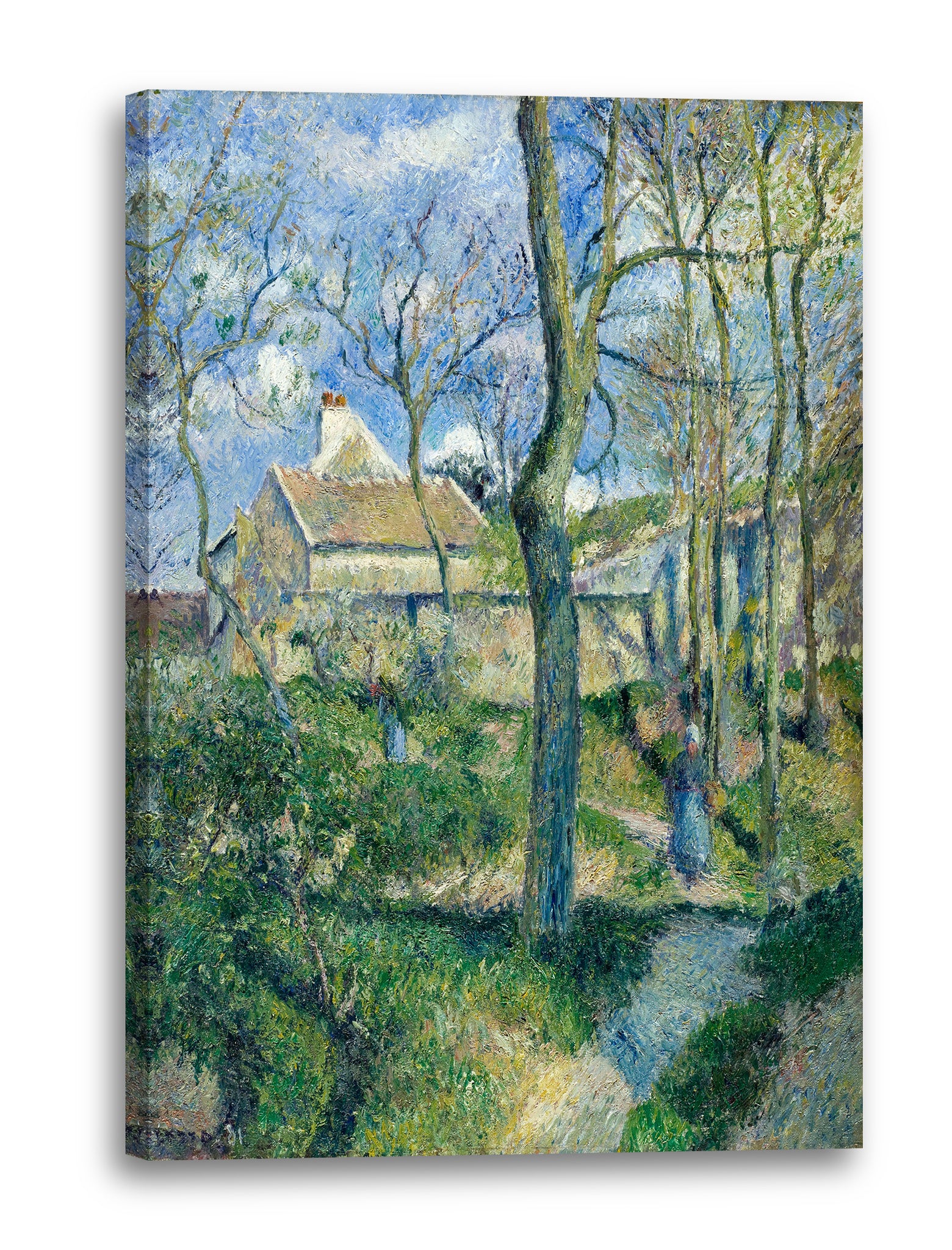 Leinwandbild Camille Pissarro - The Path to Les Pouilleux, Pontoise