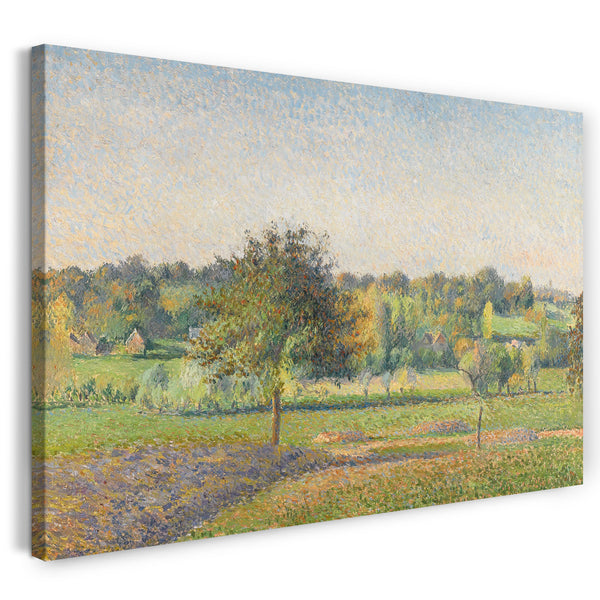 Leinwandbild Camille Pissarro - PRAIRIE À ÉRAGNY