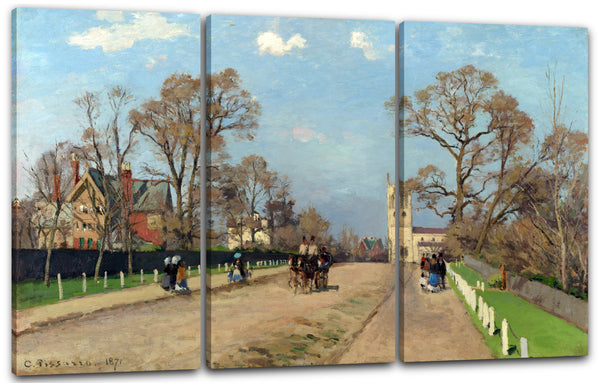 Leinwandbild Camille Pissarro - The Avenue, Sydenham