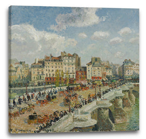 Leinwandbild Camille Pissarro - Pont-Neuf