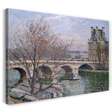Leinwandbild Camille Pissarro - Pont Royal and the Pavillon De Flore