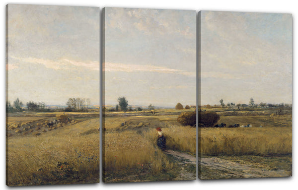 Leinwandbild Charles Francois Daubigny - Harvest