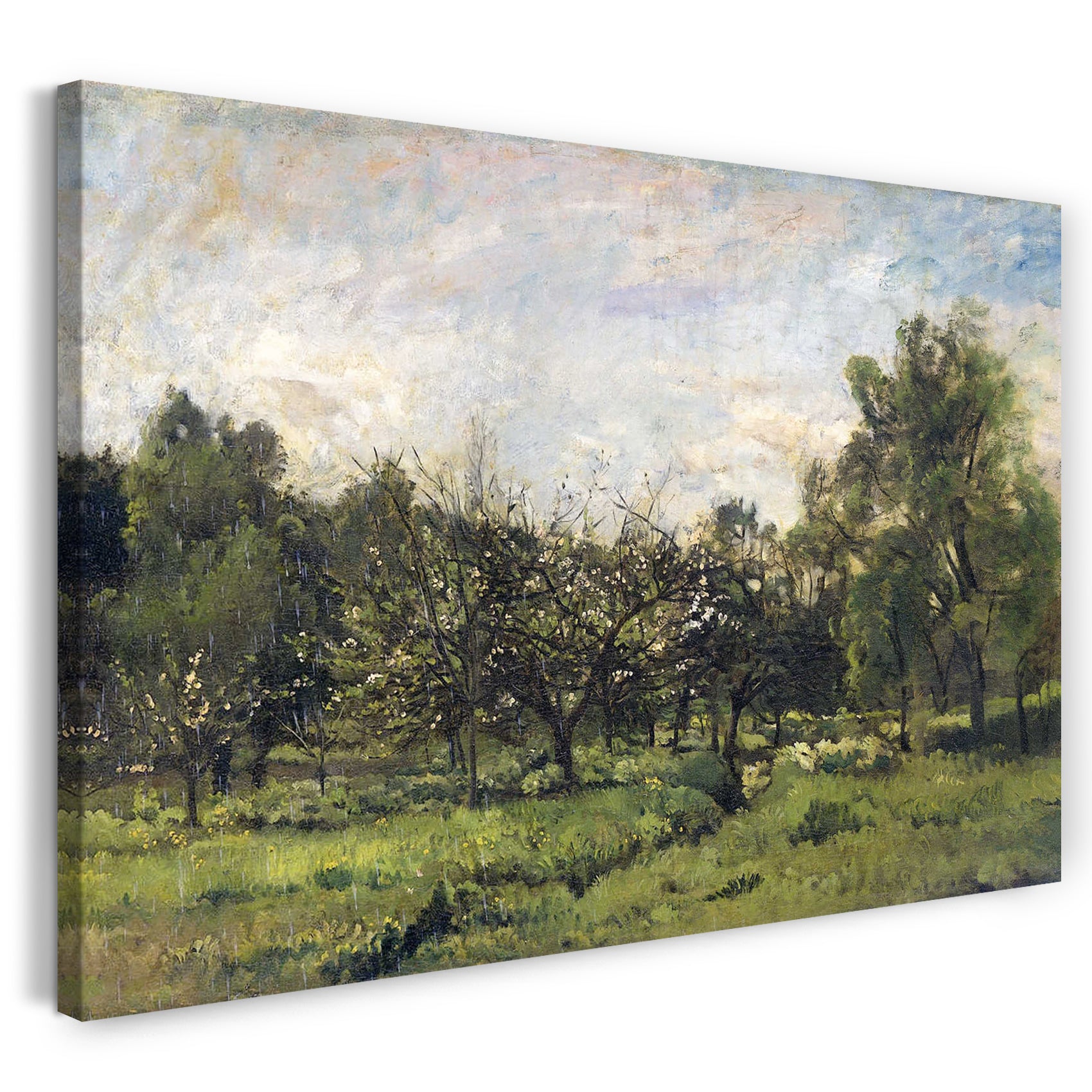 Leinwandbild Charles Francois Daubigny - Orchard