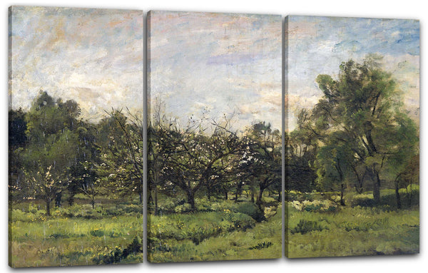 Leinwandbild Charles Francois Daubigny - Orchard