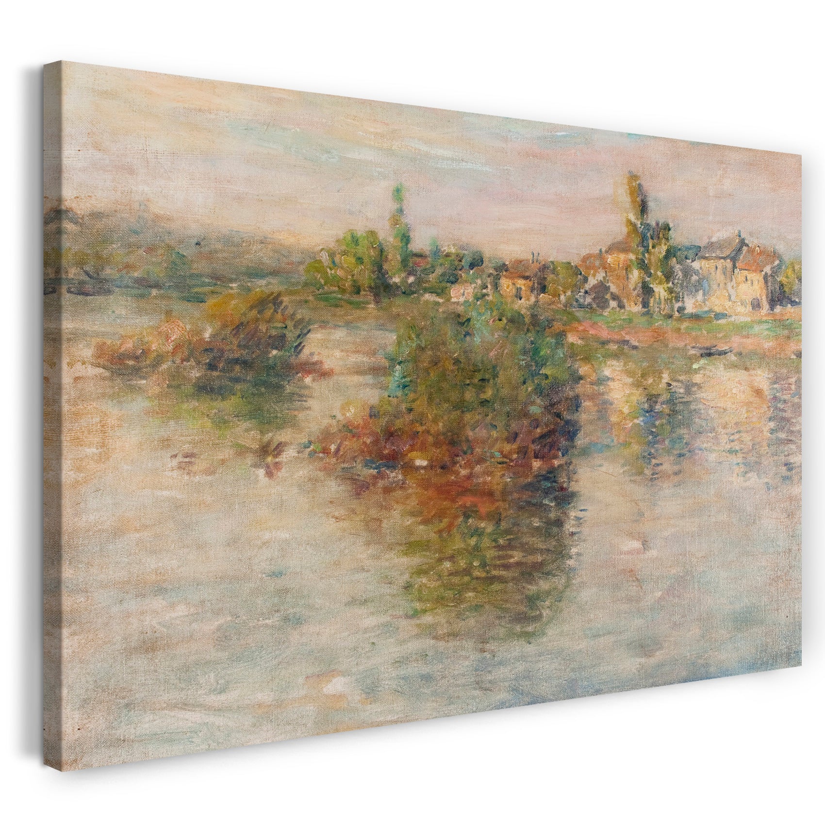 Leinwandbild Claude Monet - LA SEINE À LAVACOURT