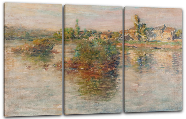 Leinwandbild Claude Monet - LA SEINE À LAVACOURT