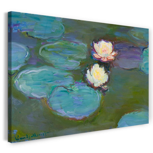 Leinwandbild Claude Monet - Seerosen