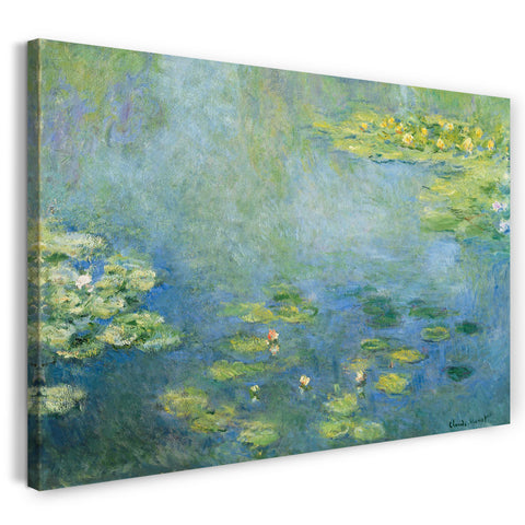 Leinwandbild Claude Monet - Seerosen