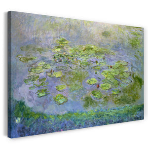 Leinwandbild Claude Monet - Seerosen