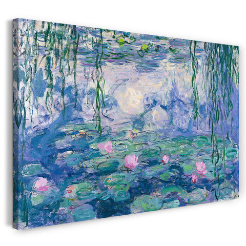 Leinwandbild Claude Monet - Seerosen