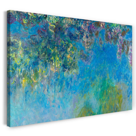Leinwandbild Claude Monet - Glyzinien (Wisteria)