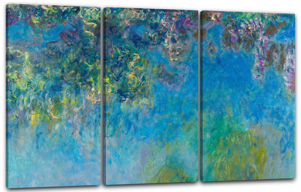 Leinwandbild Claude Monet - Glyzinien (Wisteria)