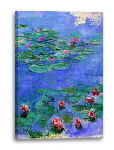 Leinwandbild Claude Monet - Seerosen