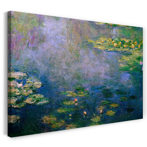 Leinwandbild Claude Monet - Seerosen