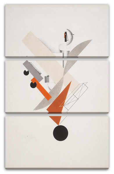 Leinwandbild El Lissitzky  - 5. Globetrotter (in Time)