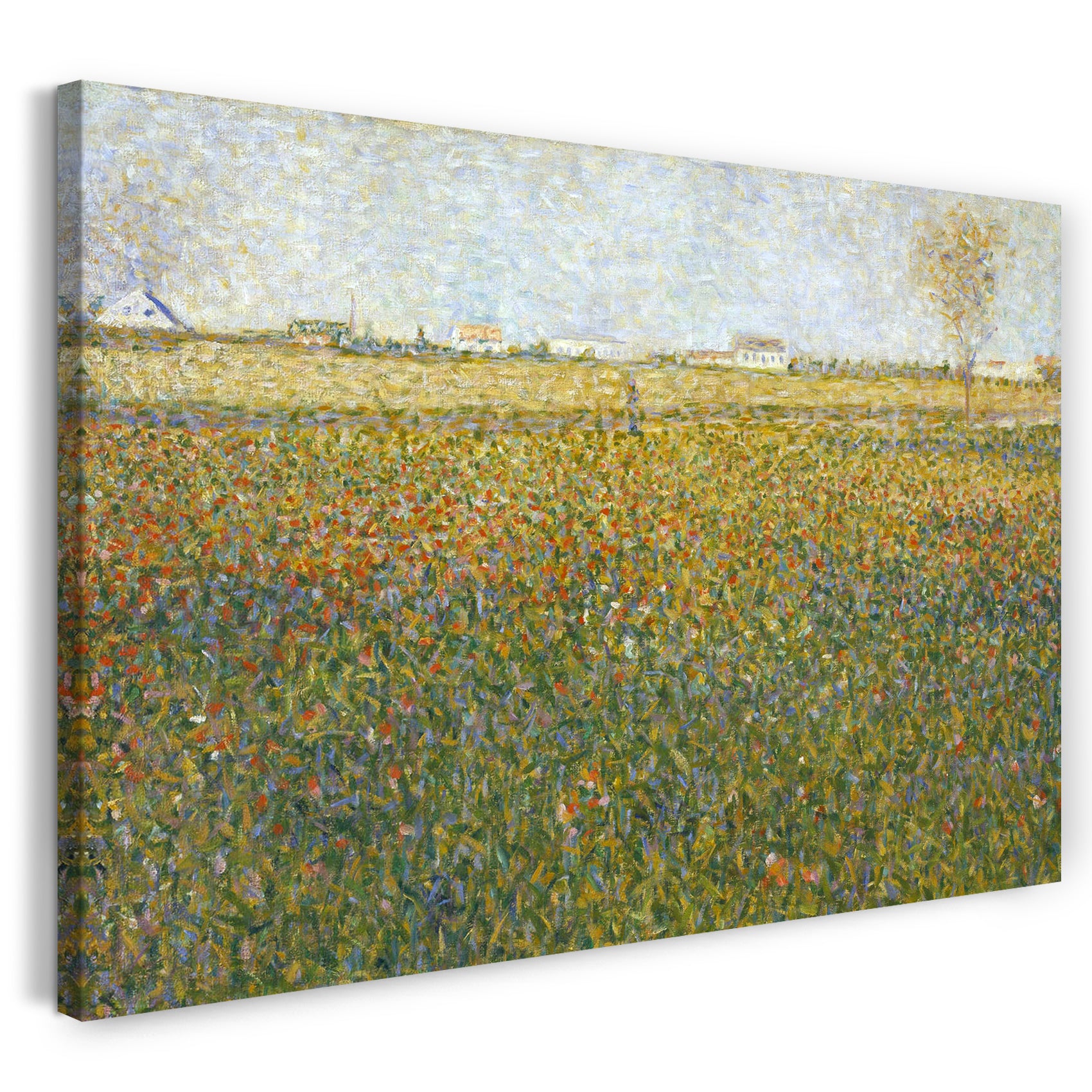 Leinwandbild Georges Seurat - La Luzerne Saint Denis