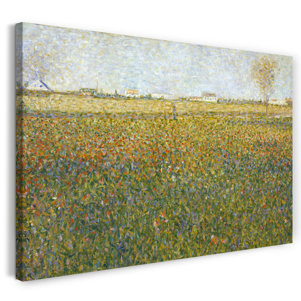 Leinwandbild Georges Seurat - La Luzerne Saint Denis