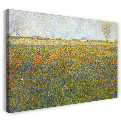 Leinwandbild Georges Seurat - La Luzerne Saint Denis
