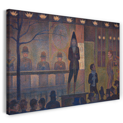 Leinwandbild Georges Seurat - Zirkusparade (Parade de cirque)