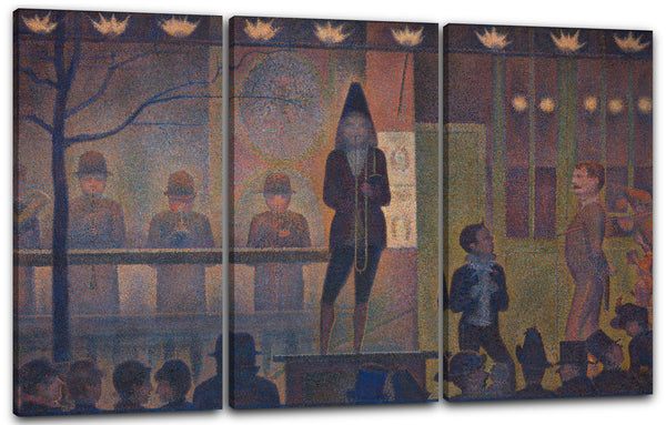 Leinwandbild Georges Seurat - Zirkusparade (Parade de cirque)