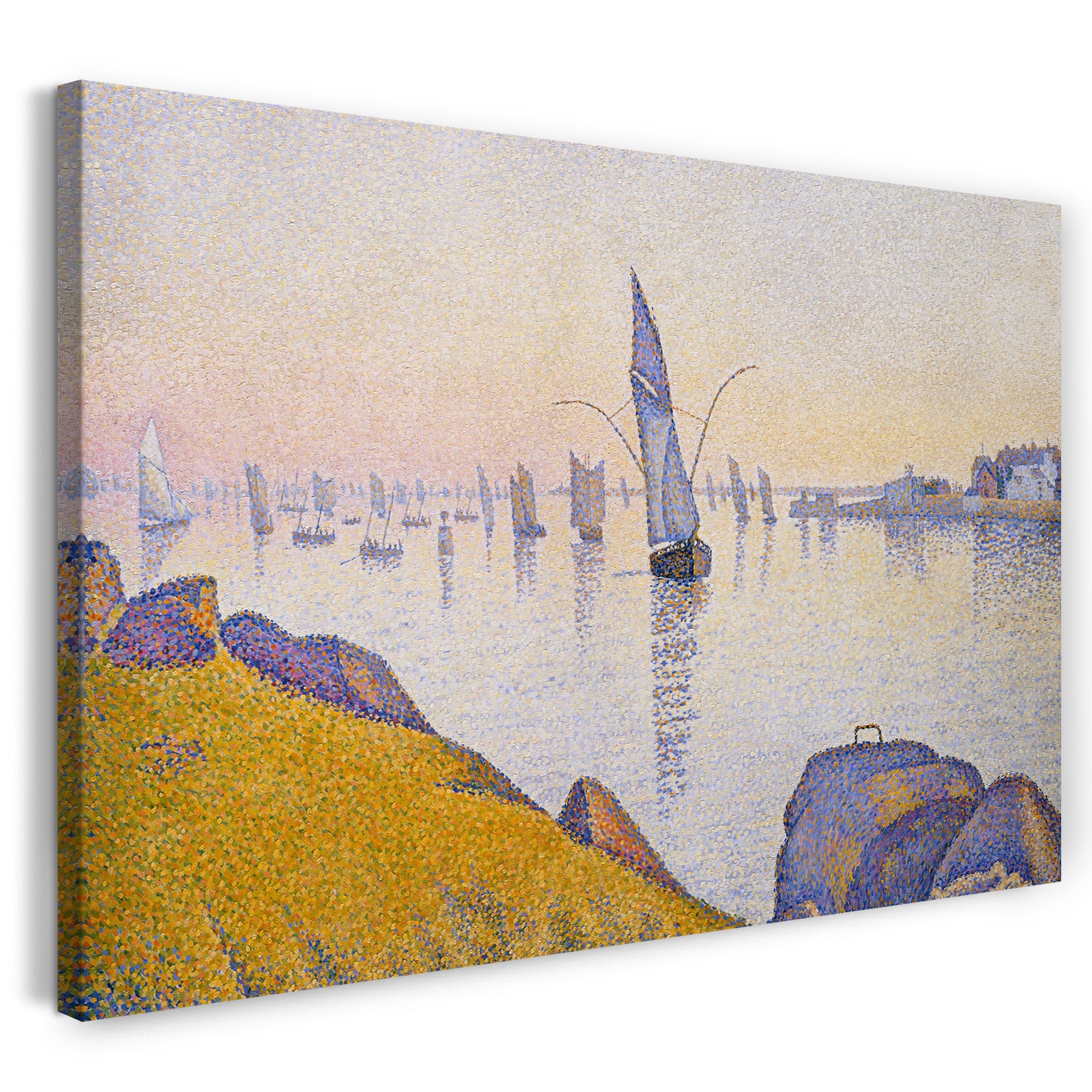 Leinwandbild Georges Seurat - Abendruhe