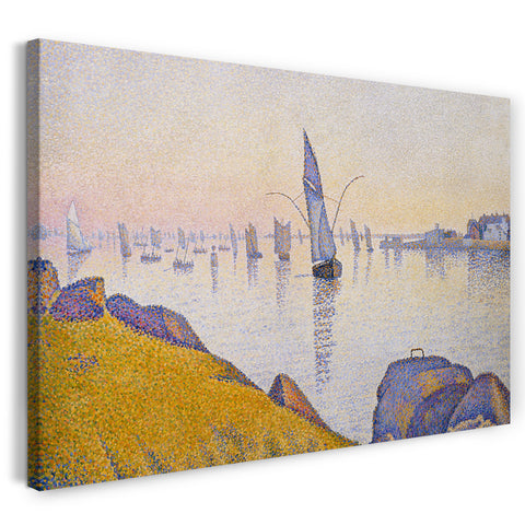 Leinwandbild Georges Seurat - Abendruhe