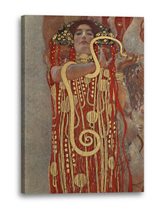 Leinwandbild Gustav Klimt - Hygieia