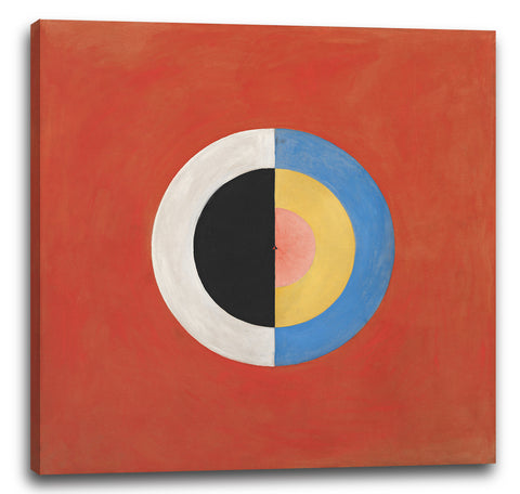 Leinwandbild Hilma af Klint - Der Schwan, Nr. 17 (1915)