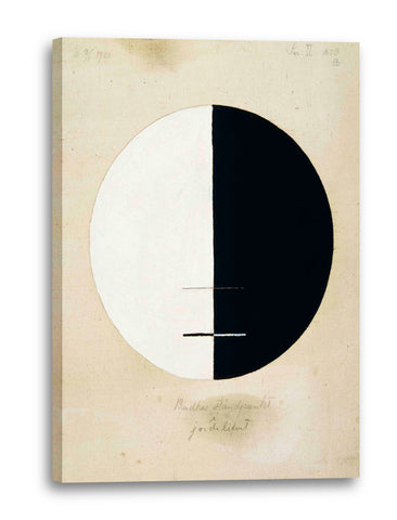 Leinwandbild Hilma af Klint - Buddha's Standpunkt im irdischen Leben, Nr. 3a
