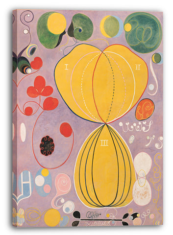 Leinwandbild Hilma af Klint - The Ten Largest, No 7, Adulthood (1907)
