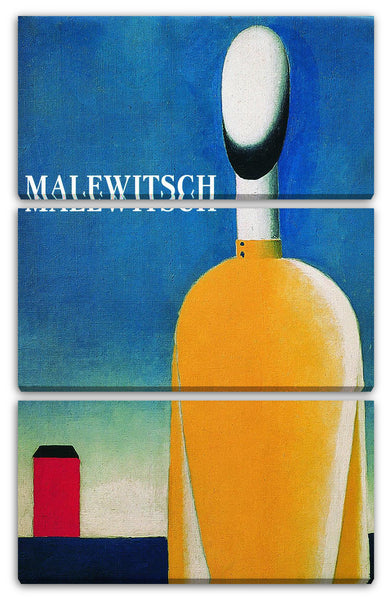 Leinwandbild Kasimir Malewitsch - Kubismus Abstrakte Malerei