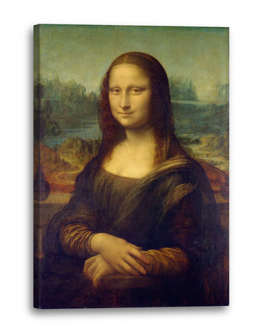 Leinwandbild Leonardo da Vinci - Mona Lisa