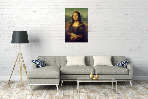 Leinwandbild Leonardo da Vinci - Mona Lisa