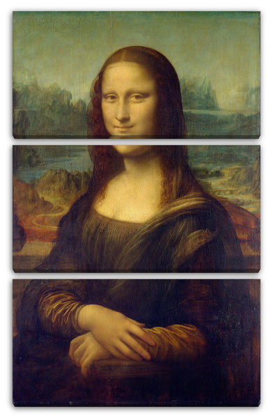 Leinwandbild Leonardo da Vinci - Mona Lisa