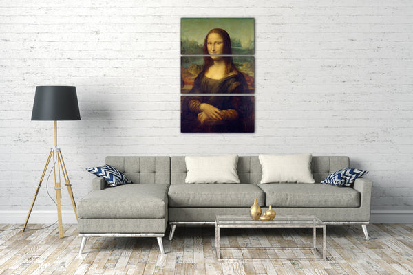 Leinwandbild Leonardo da Vinci - Mona Lisa