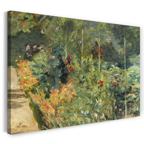 Leinwandbild Max Liebermann - DER NUTZGARTEN IN WANNSEE NACH WESTEN