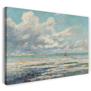 Leinwandbild Maxime Maufra - MARÉE BASSE À KERHOSTIN