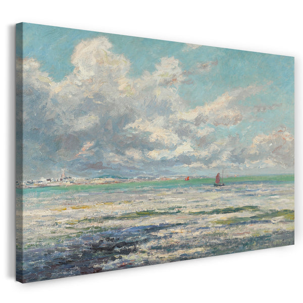 Leinwandbild Maxime Maufra - MARÉE BASSE À KERHOSTIN