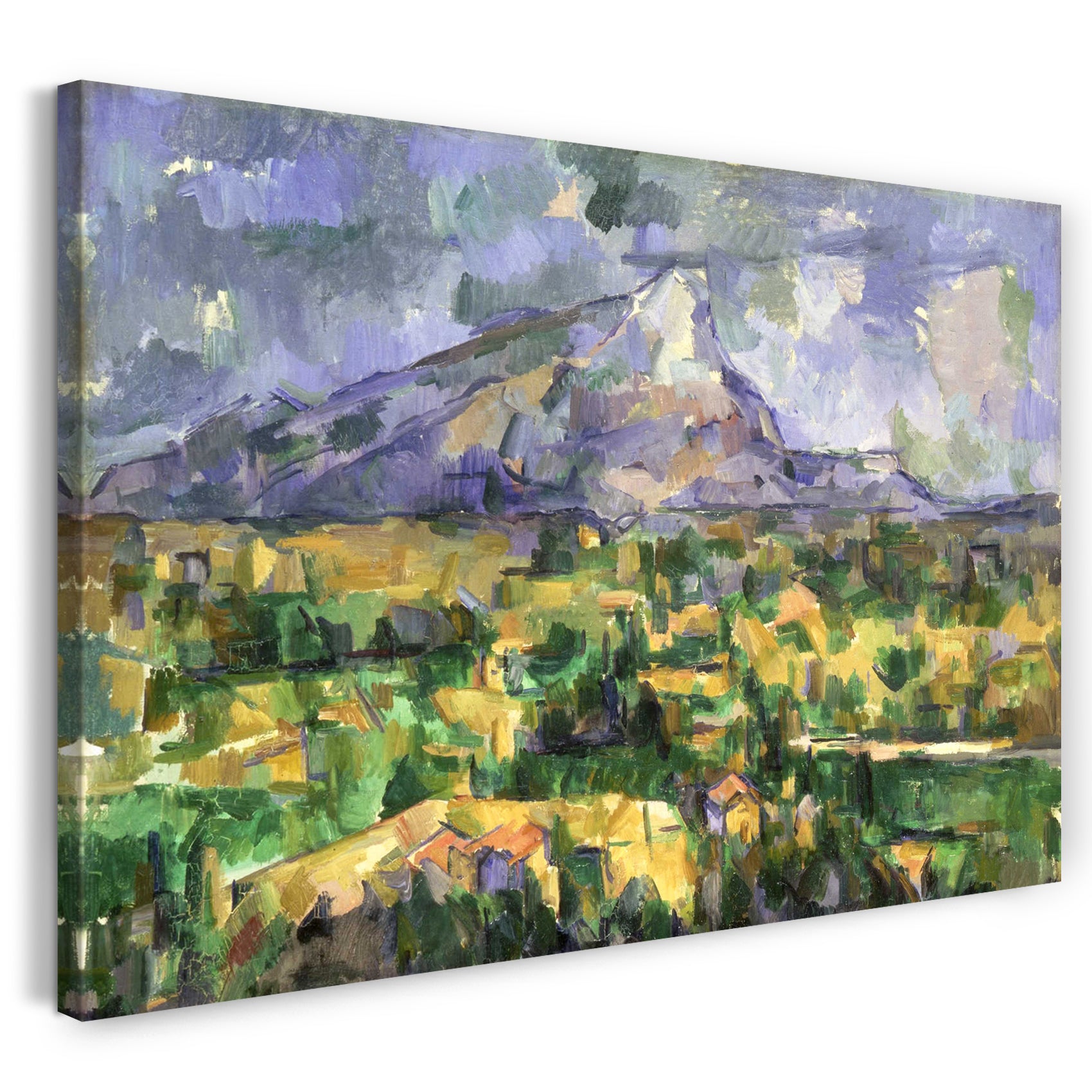 Leinwandbild Paul Cézanne - Mont Sainte-Victoire