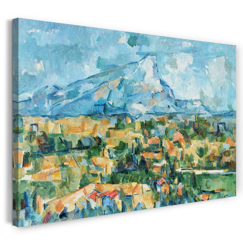 Leinwandbild Paul Cézanne - Berg Sainte-Victoire