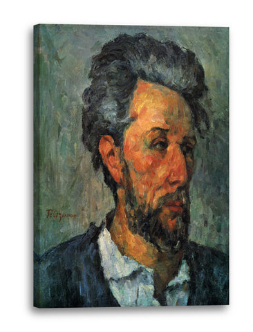 Leinwandbild Paul Cézanne - Portrait of Victor Chocquet