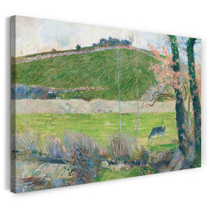 Leinwandbild Paul Gauguin - SUR L'AVEN EN AMONT DE PONT-AVEN