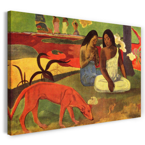 Leinwandbild Paul Gauguin - Arearea