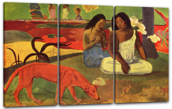Leinwandbild Paul Gauguin - Arearea
