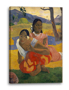 Leinwandbild Paul Gauguin - Nafea Faa Ipoipo